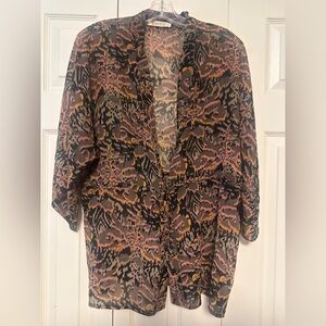 Elegant Women's Multicolor Kimono